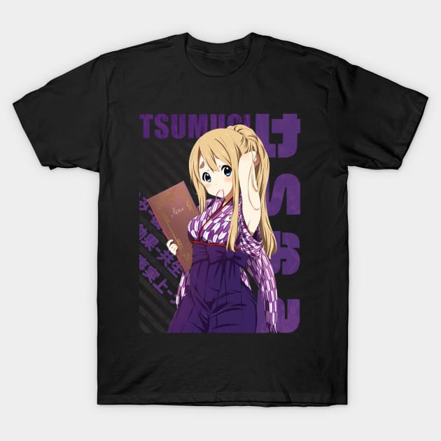 K-ON ! - Tsumugi Kotobuki T-Shirt by Recup-Tout